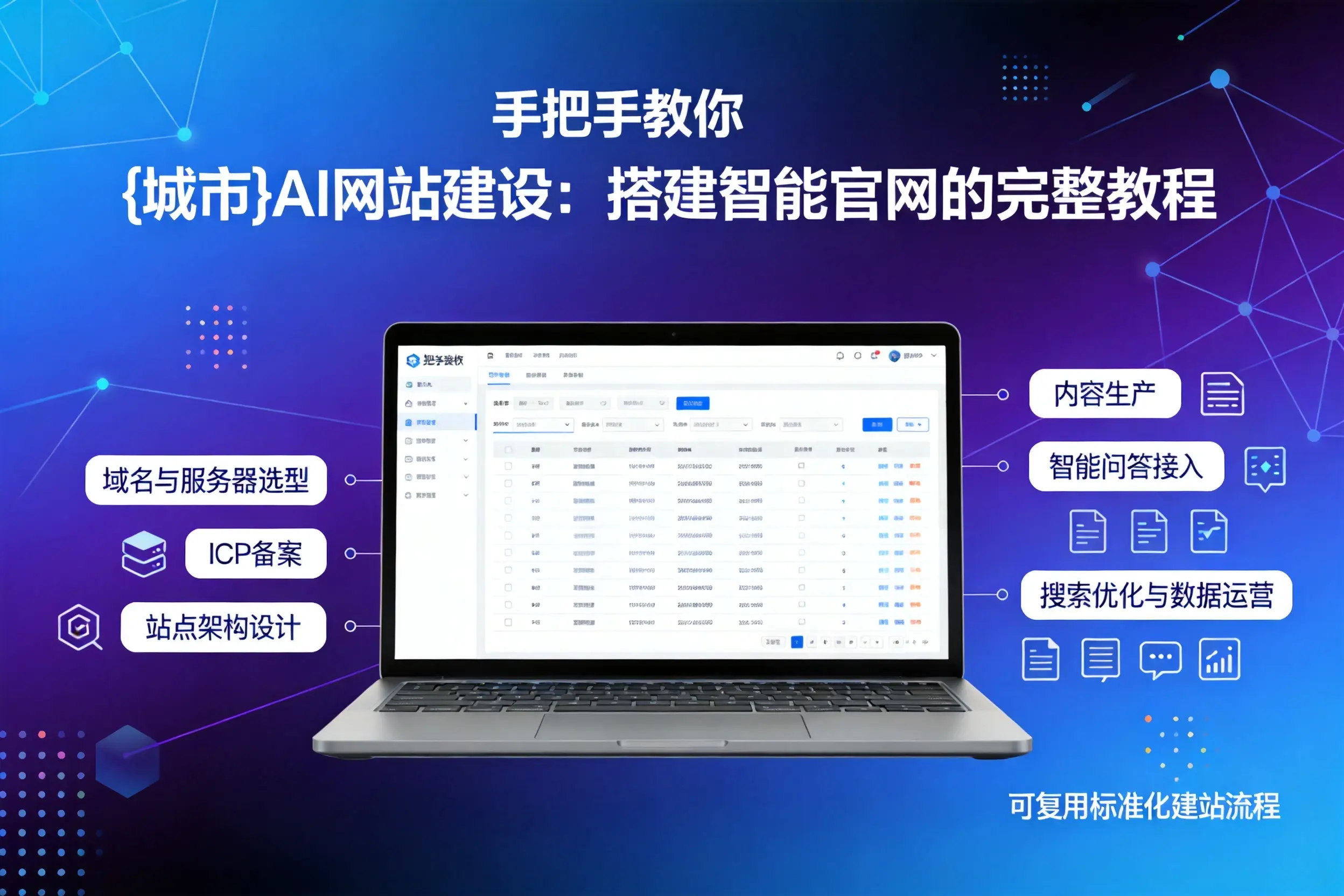 手把手教你玉林AI网站建设：搭建智能官网的完整教程