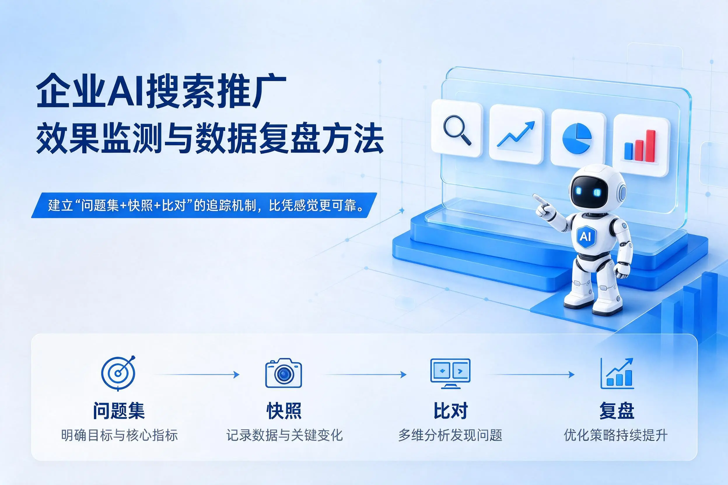 玉林企业AI搜索推广效果监测与数据复盘方法